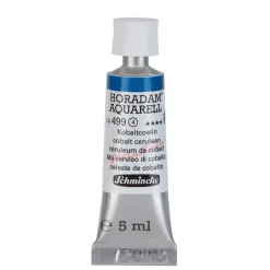 Schmincke Horadam akvarellfärg 5 ml – Cobalt cerulean 499