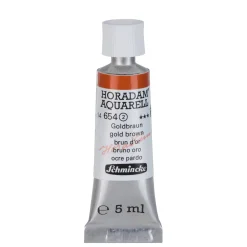 Schmincke Horadam akvarellfärg 5 ml – Gold brown 654