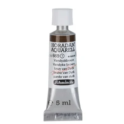 Schmincke Horadam akvarellfärg 5 ml – Vandyke brown 669