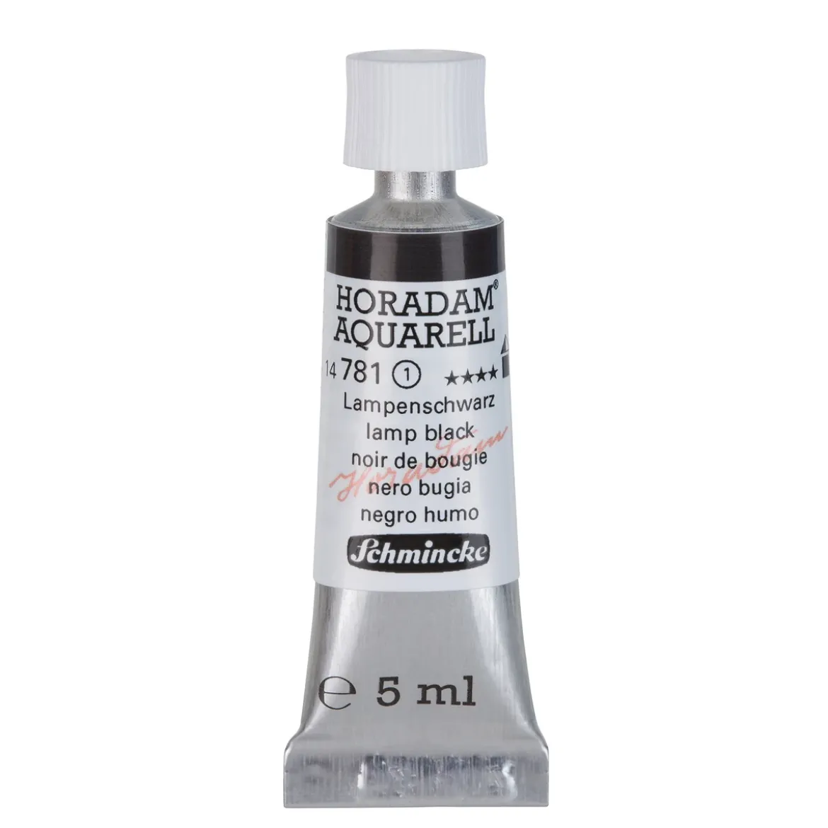 Schmincke Horadam akvarellfärg 5 ml – Lamp black 781