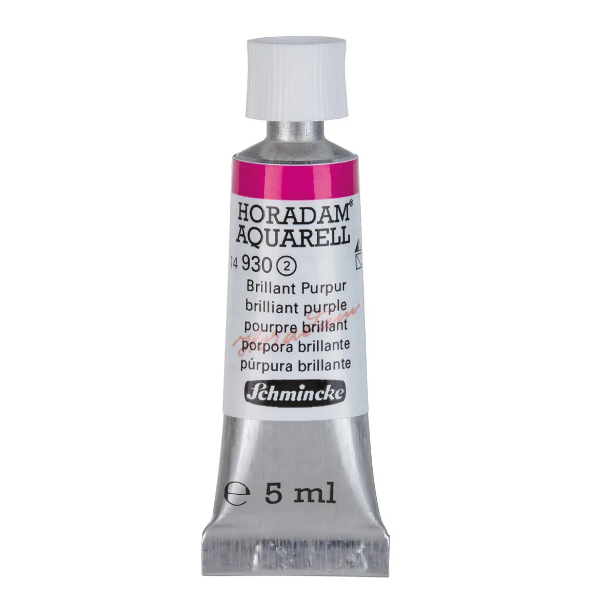 Schmincke Horadam akvarellfärg 5 ml – Brilliant purple 930