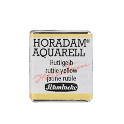 Schmincke Horadam akvarellfärg ½ kopp – Rutile yellow 205