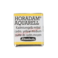 Schmincke Horadam akvarellfärg ½ kopp – Cadmium yellow medium - 225