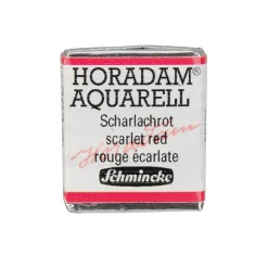 Schmincke Horadam akvarellfärg ½ kopp – Scarlet red 363