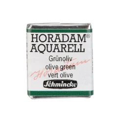 Schmincke Horadam akvarellfärg ½ kopp – Olive green 515