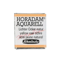 Schmincke Horadam akvarellfärg ½ kopp – Yellow raw ochre 656