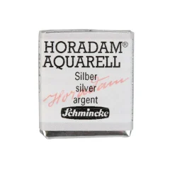 Schmincke Horadam akvarellfärg ½ kopp – Silver 894