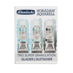 Schmincke Horadam Supergranulation akvarellfärg – 3×5 ml Glacier Colours