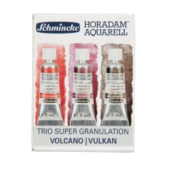 Schmincke Horadam Supergranulation akvarellfärg – 3×5 ml Vulcano Colours