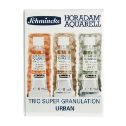 Schmincke Horadam Supergranulation akvarellfärg – 3×5 ml Urban Colours