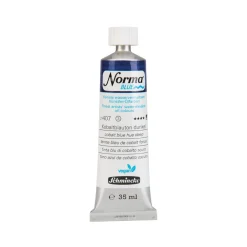 Schmincke Norma Blue vattenlöslig oljefärg 35 ml Cobalt blue hue deep 21407