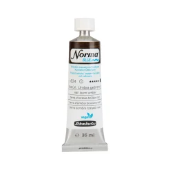 Schmincke Norma Blue vattenlöslig oljefärg 35 ml Natural burnt umber 21624