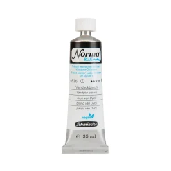 Schmincke Norma Blue vattenlöslig oljefärg 35 ml Vandyke brown 21626