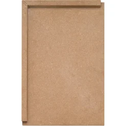 Skärunderlag för linoleum 20×30 cm, av spånplatta med gummifötter