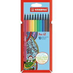 Stabilo Pen 68 Basic 10-pack
