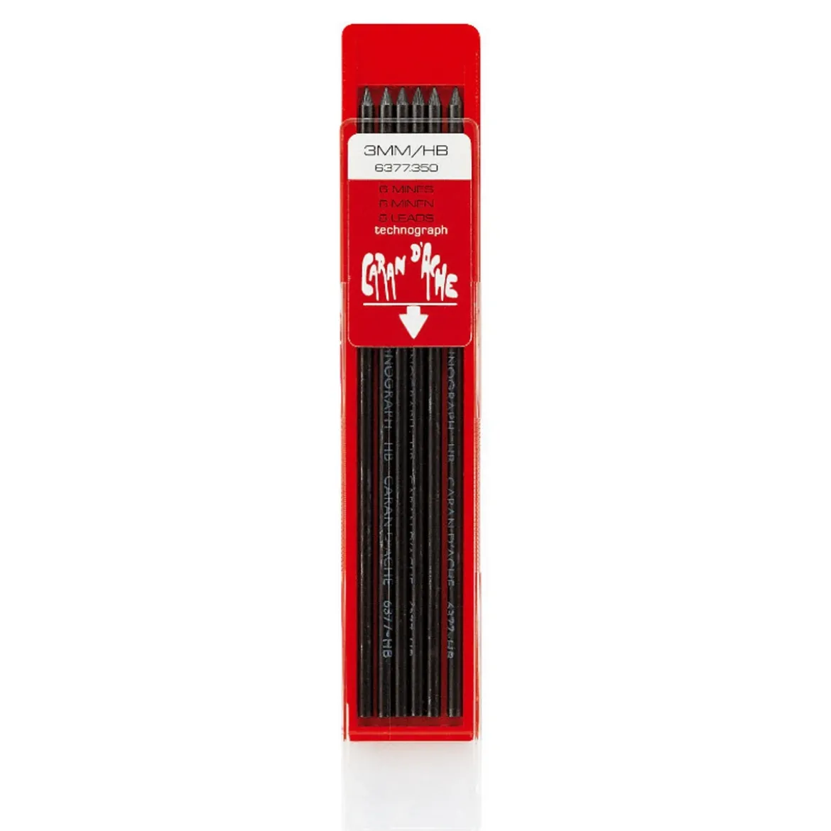 Stift Caran d'Ache 3mm 3B