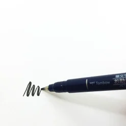 Tombow Brush Fudenosuke Hard Tip, hård penselspetspenna med svart tusch