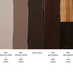 Tri-Art High Viscosity akrylfärg 60 ml Burnt Umber
