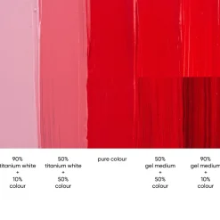 Tri-Art High Viscosity akrylfärg 60 ml C.P. Cadmium Red Medium