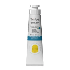 Tri-Art High Viscosity akrylfärg 60 ml Cadmium Yellow Medium Hue