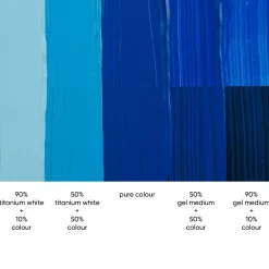 Tri-Art High Viscosity akrylfärg 60 ml Cobalt Blue Hue