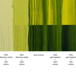 Tri-Art High Viscosity akrylfärg 60 ml Green Gold