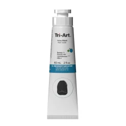 Tri-Art High Viscosity akrylfärg 60 ml Ivory Black
