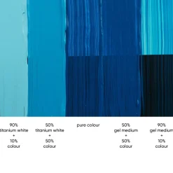 Tri-Art High Viscosity akrylfärg 60 ml Manganese Blue Hue