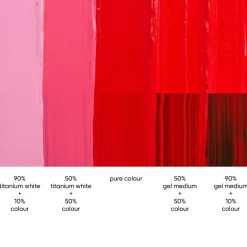 Tri-Art High Viscosity akrylfärg 60 ml Naphthol Red Light