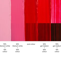 Tri-Art High Viscosity akrylfärg 60 ml Naphthol Red Medium
