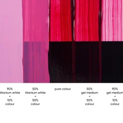 Tri-Art High Viscosity akrylfärg 60 ml Permanent Crimson
