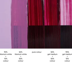 Tri-Art High Viscosity akrylfärg 60 ml Permanent Maroon