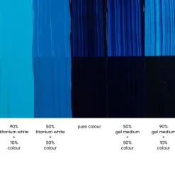 Tri-Art High Viscosity akrylfärg 60 ml Phthalo Blue Red Shade