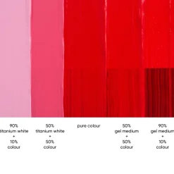 Tri-Art High Viscosity akrylfärg 60 ml Pyrrole Red Medium