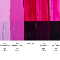 Tri-Art High Viscosity akrylfärg 60 ml Quinacridon Magenta