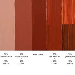 Tri-Art High Viscosity akrylfärg 60 ml Red Oxide