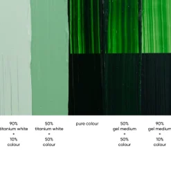 Tri-Art High Viscosity akrylfärg 60 ml Sap Green Light