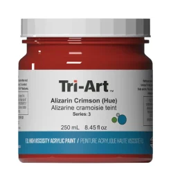 Tri-Art High Viscosity akrylfärg 250 ml Alizarin Crimson Hue