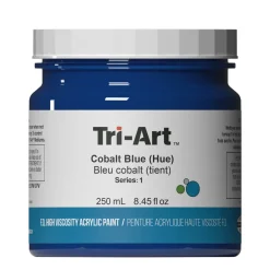 Tri-Art High Viscosity akrylfärg 250 ml Cobalt Blue Hue