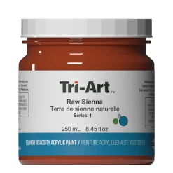 Tri-Art High Viscosity akrylfärg 250 ml Raw Sienna
