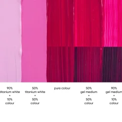 Tri-Art High Viscosity akrylfärg 250 ml Primary Magenta