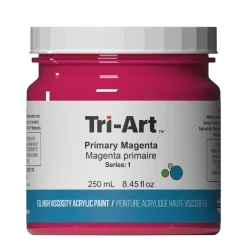Tri-Art High Viscosity akrylfärg 250 ml Primary Magenta