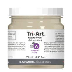 Tri-Art Medium Retarder Gel 250 ml, förlänger / fördröjer akrylfärgs torktid
