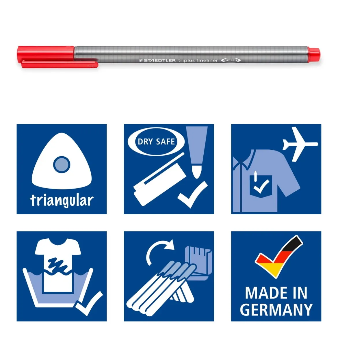 Triplus fineliner 10 st Basic
