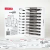 Uni Pin Fineliner Dotwork Starter Set – 8 fineliners & stiftpenna