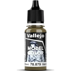 Vallejo Model Color 18 ml Green brown mat 879