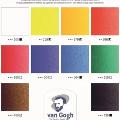 Van Gogh akrylfärg - Combi Set 10x40 ml