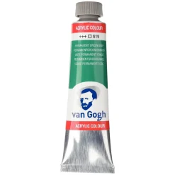Van Gogh akrylfärg 40 ml Permanent Green Deep - 619