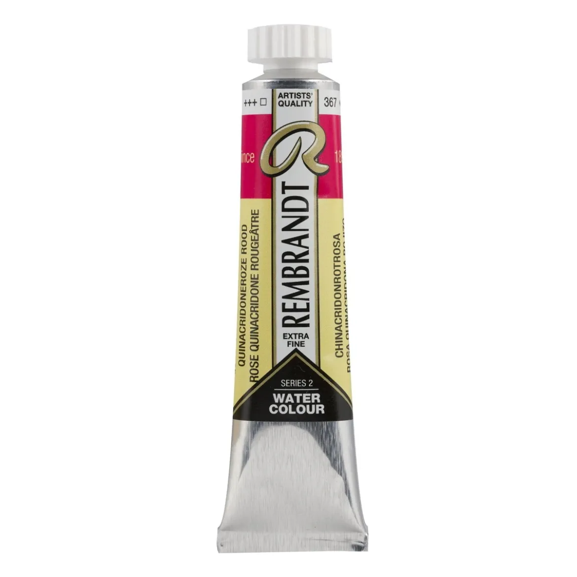 Water col 20ml Quin rose red