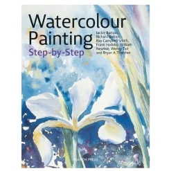 Watercolour Painting, step-by-step – lär och utvecklas inom akvarellmålning, ENGELSK TEXT